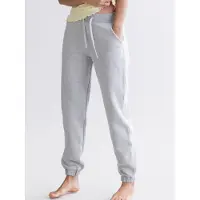 Hey Honey Pantalón deportivo 'Cuff Sweat Pants' gris moteado