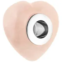 Purelei Colgante 'Heart' rosa / plata
