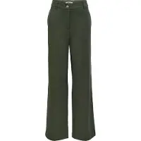 ONLY Pantalón 'ONLPOPTRASH-TAILORED' verde oscuro