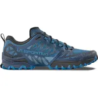 La Sportiva - Zapatillas de trail - Bushido III GTX Night Sky/Lake - Talla 41,5 - Azul