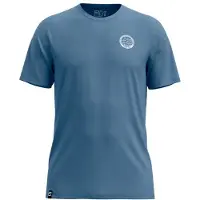 Ortovox - 185 Merino Mountain Badge TS - Camiseta de merino size S, light nunatak
