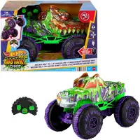 Hot Wheels Coche Teledirigido Monster Truck 1:15 Mutant Chaos Wreckin Wolf