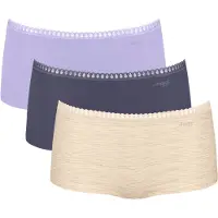 Sloggi Panti 'Go Crush' amarillo claro / berenjena / lila