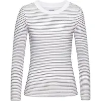 LASCANA Camiseta grafito / blanco