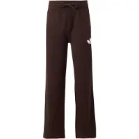 Adidas Pantalón 'Essentials' marrón oscuro / blanco
