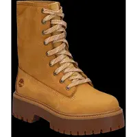 Timberland Botines con cordones caramelo