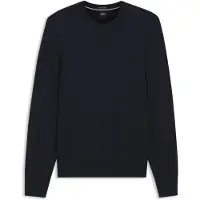 HUGO BOSS Jersey 'H-Leno-L' azul noche
