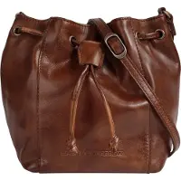 Spikes & Sparrow Bolso saco cognac