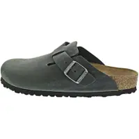 Birkenstock Zapatos abiertos 'Boston' verde oscuro