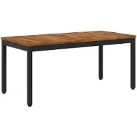 Syfax Mesa de centro de madera natural y color , 50 x 100,5 x 45 cm