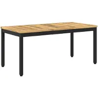 Syfax Mesa de centro blanca y negra, 50 x 100,5 x 45 cm