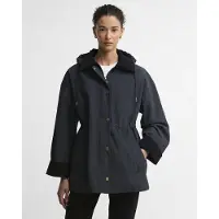 Barbour para mujer. LSP0355 Chaqueta Evelyn Showerproof marino oscuro (M), Casual, Poliamida, outlet 2026.