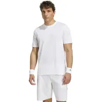 Adidas adidasCAMISETA ESTAMPADO TENIS S White Hombre