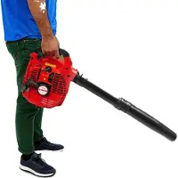 OEM Soplador de hojas portátil a gasolina, motor de 2 tiempos de 25,4 cc, 7000 RPM, caudal de aire de 0,13 m³/s, depósito de combustible de gran capacidad, tubo de soplado desmontable