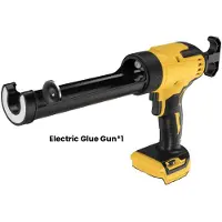 OEM Sellado hermético, control de velocidad de 6 niveles, luz LED, color amarillo. Sin batería