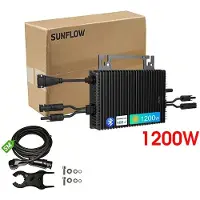 OEM Microinversores, tecnología Dual MPPT, carcasa resistente al agua, inversor de 1200W, 230V, 16-60V