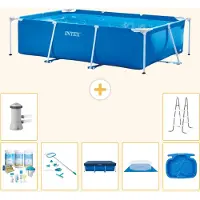 Intex Piscina rectangular de estructura - 300x200x75 cm - 8 piezas - Modelo S20050