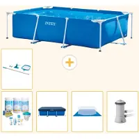 Intex Piscina rectangular de estructura - 300x200x75 cm - 6 piezas - Modelo S20045
