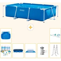 Intex Piscina rectangular de estructura - 300x200x75 cm - 8 piezas - Modelo S20049
