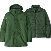 Patagonia - Chaquetas - M's Tres 3-in-1 Parka Treeline Green - Talla M - Verde