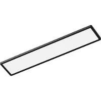 Osram Panel LED Planon Easyfix, color negro, disponible en 2800 K / 4000 K / 6000 K, luz cálida, 2500 lúmenes, 30 W, fabricado en polipropileno (PP)