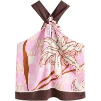 Next Top marrón / rosa / rosa / offwhite