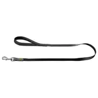 Hunter - Leash Convenience - Correa para perro size Länge 120 cm - Breite 1,5 cm, negro