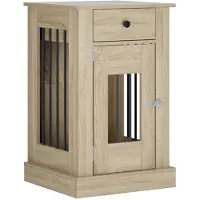 vidaXL : Mueble para jaula de perro, estilo Sonoma, 50 x 47,5 x 80 cm, material de madera