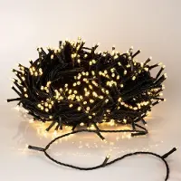 Spetebo Cadena de luces LED, modelo 500, luz blanca cálida