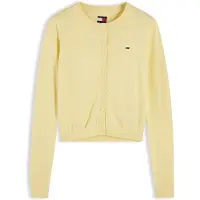 Tommy Hilfiger Cárdigan 'Essential' amarillo claro