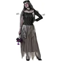 Atosa Disfraz De Mujer Bride Halloween