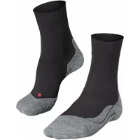Falke - RU4 - Calcetines de running size 44-45, gris/negro