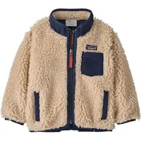 Patagonia - Para menores de 6 años - Baby Retro-X Jkt Dark Natural w/New Navy - Talla Infantil 18 meses - Azul marino