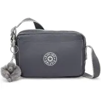 Kipling Bolso de hombro 'Abanu' grafito / blanco