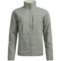 Ortovox - Women's Ortler Metawool 60 Rev Jacket - Chaqueta de merino size XS, oliva/gris