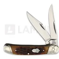 Rough Ryder Pocket knife Copperhead Amber Jigged Bone