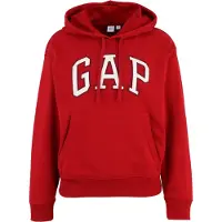 Gap Tall Sudadera 'Heritage' rojo / borgoña / blanco