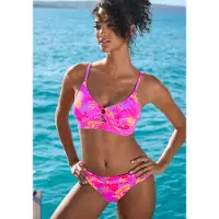 Venice beach Top de bikini lila / naranja / rosa