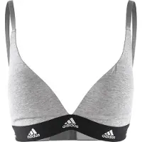 Adidas Sujetador deportivo gris moteado / negro / blanco