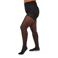Zizzi Leotardos 'TIGHTS' negro
