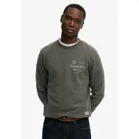 Superdry Sudadera '1954 Company' gris / gris oscuro