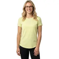 SCOTT - Women's Tee Endurance Tech S/S - Camiseta de running size L, amarillo