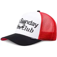 Djinns Gorra 'Guy In A Cup ' rojo / negro / blanco