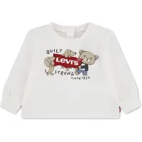 Levi's Kids Camiseta ecru / marrón claro / rojo / negro