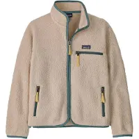 Patagonia - Marcas - K's Retro Pile Jkt Dark Natural - Talla Infantil L - Beige