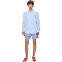 Ltb Camiseta 'Textured Shirt' añil