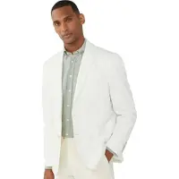 Hackett London para hombre. HM443303 Americana lisa blanco (42/32), Algodón, Clásico, outlet 2026.