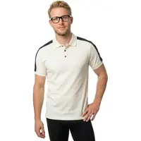 Armani Exchange para hombre. XM001290AF10366U0009 Polo Piqué blanco (XXL), Casual, Algodón, Manga corta, outlet 2026