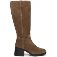 Timberland para mujer. TB0A43M8EIV1 Botas altas Bellevaux de piel marrón (41.5 W), Plano, Cremallera, Casual, outlet 2026.