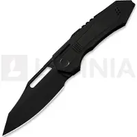 We Knife Navaja Bogey, Black Titanium, Black Stonewash